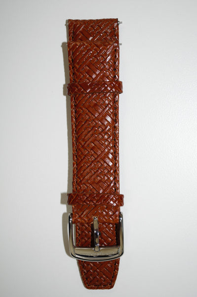 Men's Tommy Bahama 22MM Woven Brown Watch Band