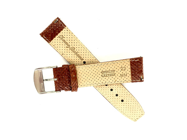 Men's Tommy Bahama 22MM Woven Brown Watch Band