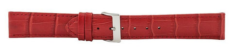 Red Chili Alligator Leather Watch Band 20mm 175915
