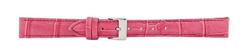 Pink Alligator Leather Watch Band 12mm 175871