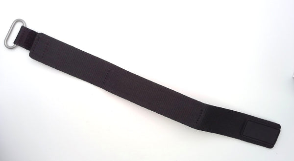 Wenger 18mm Black Nylon Watch Band