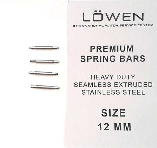 Premium Stainless Steel Spring Bars - By Size