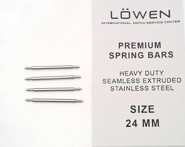 Premium Stainless Steel Spring Bars - By Size