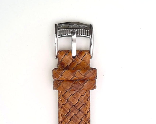 Tommy Bahama 14mm Woven Leather Watch Band
