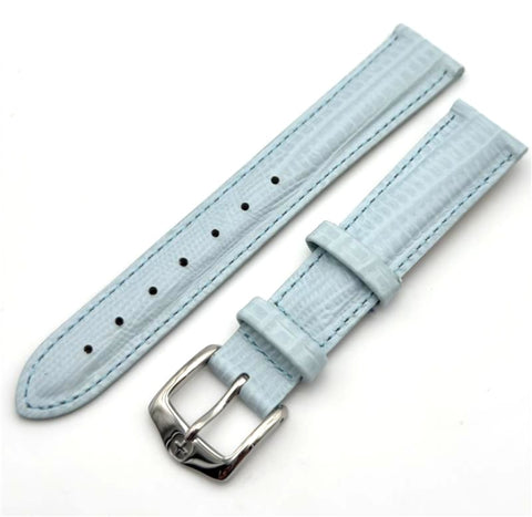 Wenger 16mm Blue Leather Band 70702