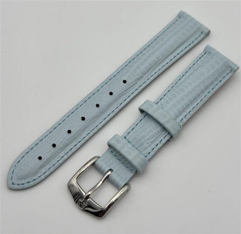 Wenger 16mm Blue Leather Band 70702