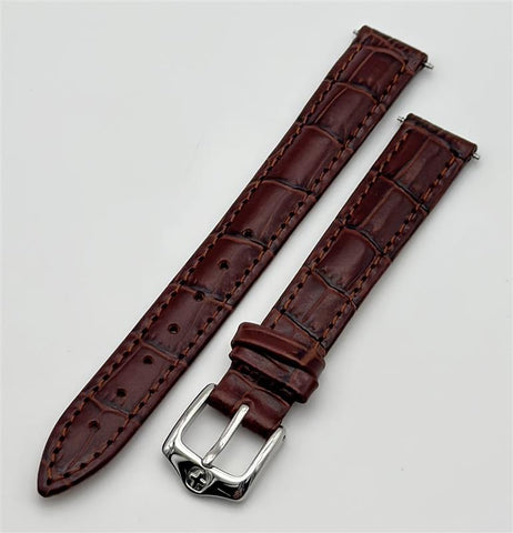 Wenger 14mm Brown Leather Band 72590