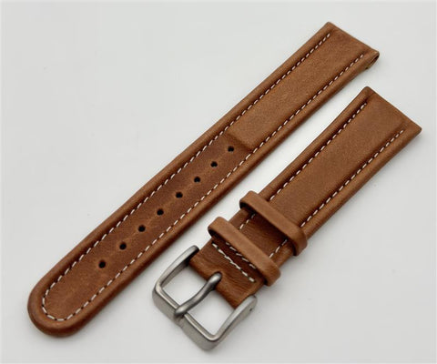 Wenger 20mm Brown Leather Band 70700