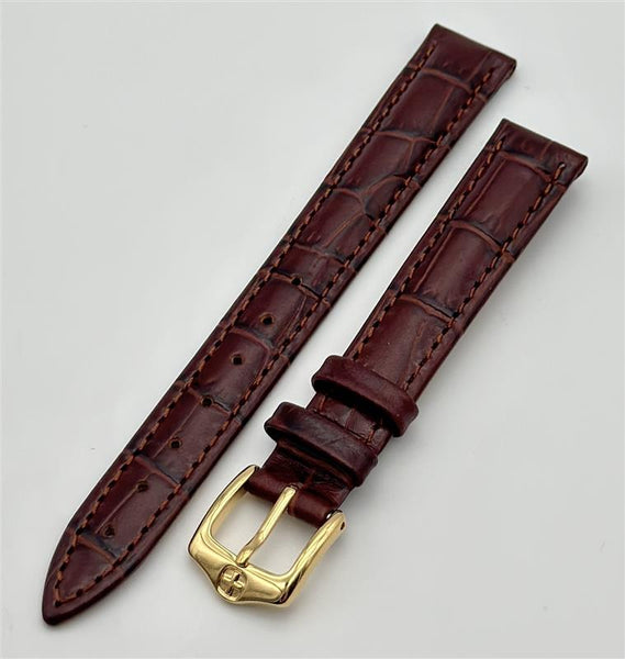 Wenger 14mm Brown Leather Band 72590