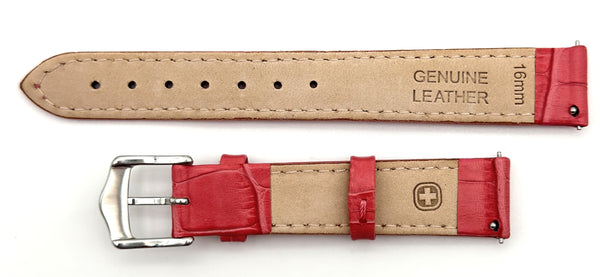Wenger 16mm Pink Leather Band 91380