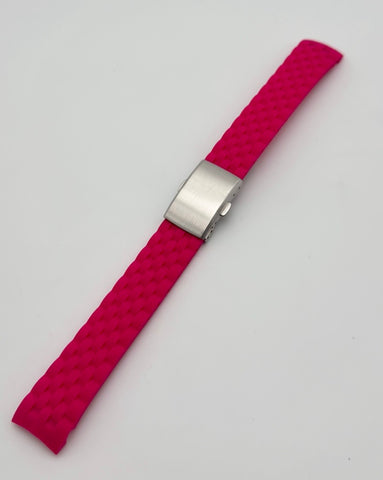 Wenger 18mm Pink Silicone Band 91396