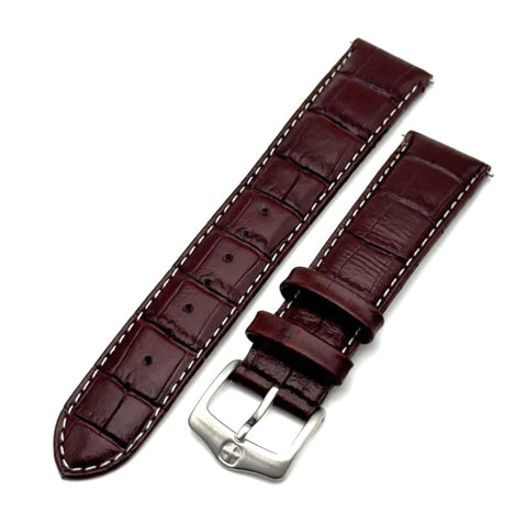Wenger 20mm Brown Leather Band 72781