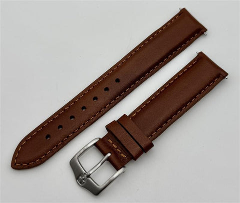 Wenger Women's Platoon 17mm Brown Leather Band for 0921.101