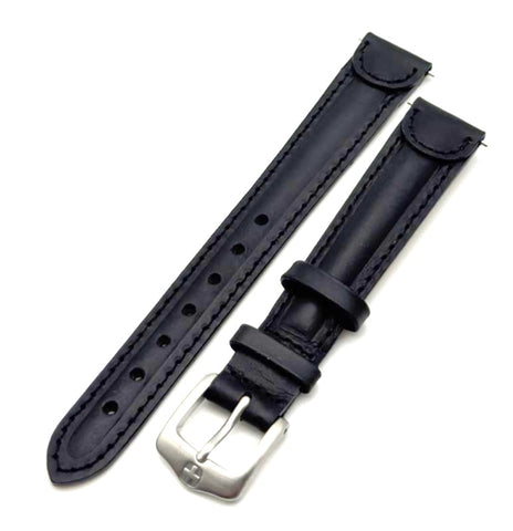 Wenger 14mm Black Leather Band 70265
