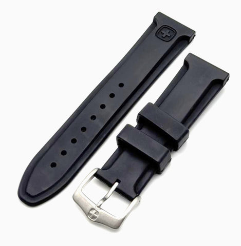 Wenger 22mm Black Rubber Band 72236