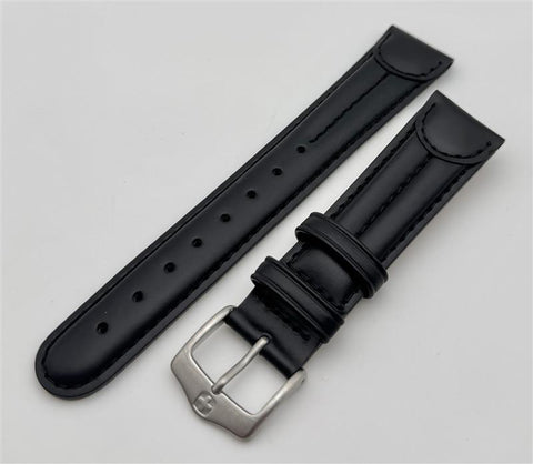 Wenger 20mm Black Leather Band 79017