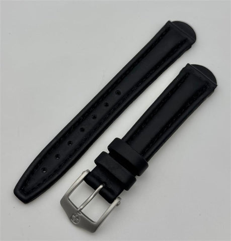 Wenger GST Ladies 16mm Black Leather Band 2774