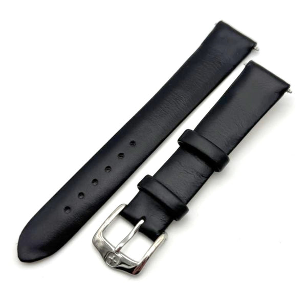 Wenger Women's 70765 Commando Chrono 16mm Black Leather Band