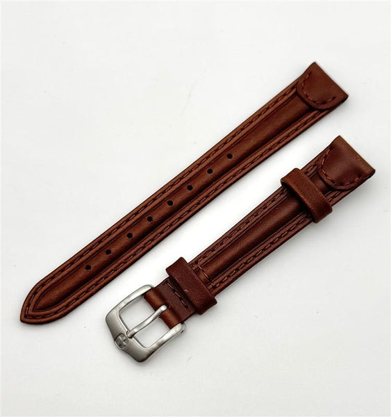 Wenger 14mm Brown Leather Watch Band 4119