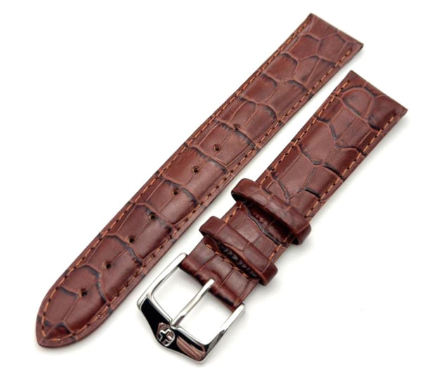 Wenger 20mm Brown Leather Band 72580