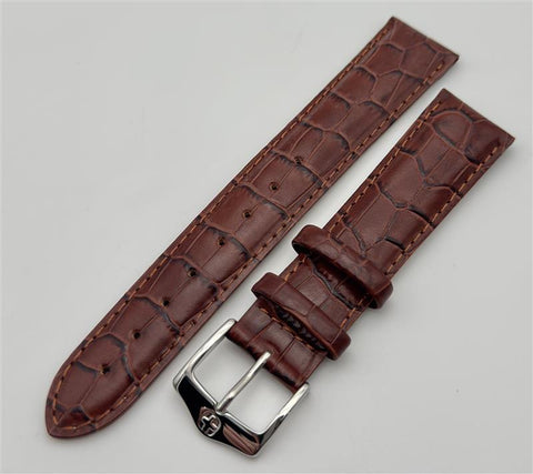 Wenger 20mm Brown Leather Band 72580