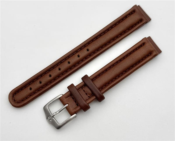 Wenger 14mm Brown Leather Watch Band 90113u