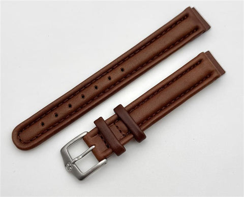 Wenger 14mm Brown Leather Watch Band 90113u