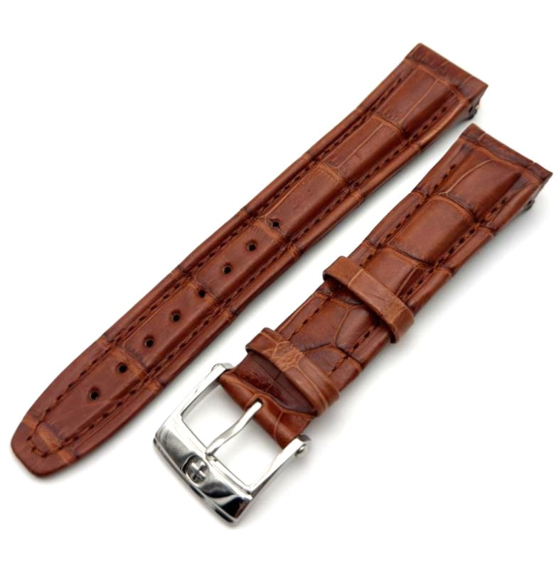Wenger GST 20mm Brown Alligator Leather Band 78908