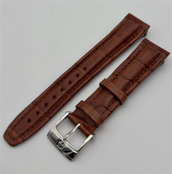 Wenger GST 20mm Brown Alligator Leather Band 78908