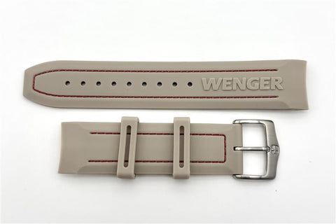 Wenger Elite 22mm Silicone Band 91400u