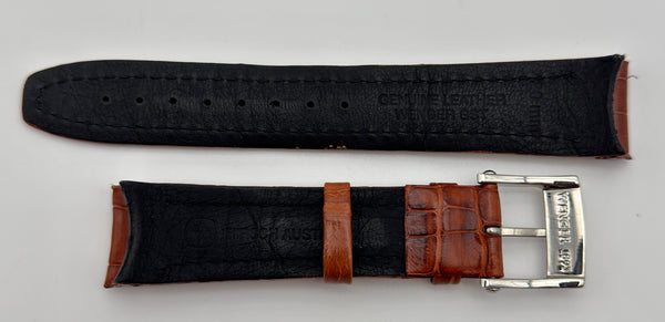 Wenger GST 20mm Brown Alligator Leather Band 78908