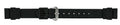 Black Rubber Watch Band 18mm 102792