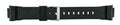Black Rubber Watch Band 16mm 176614