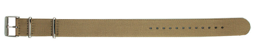Desert Tan Nylon Watch Strap 20mm 179195