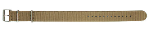 Desert Tan Nylon Watch Strap 20mm 179195