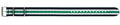 Navy/White/Green Nylon Watch Strap 20mm 179208