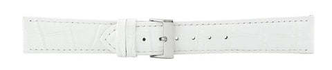 White Alligator Leather Watch Band 20mm 175918