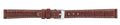 Dark Brown Alligator Leather Watch Band 12mm 175866