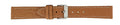 Light Brown Contrast Stitch Heavy Grain Leather Watch Band 20mm 175911