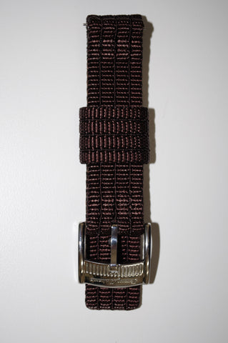 Men's Tommy Bahama 20MM Nylon Burgundy Watch Band