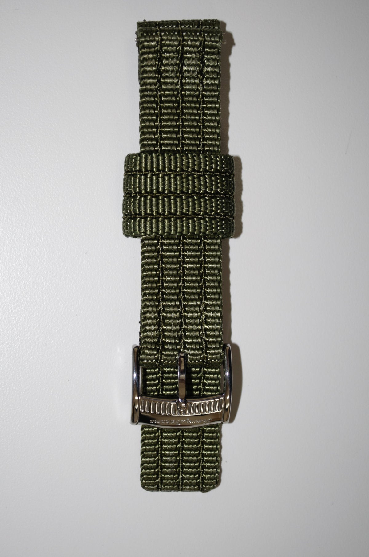 Men's Tommy Bahama 20MM Nylon Green Watch Band