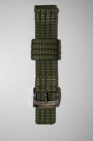 Men's Tommy Bahama 20MM Nylon Green Watch Band