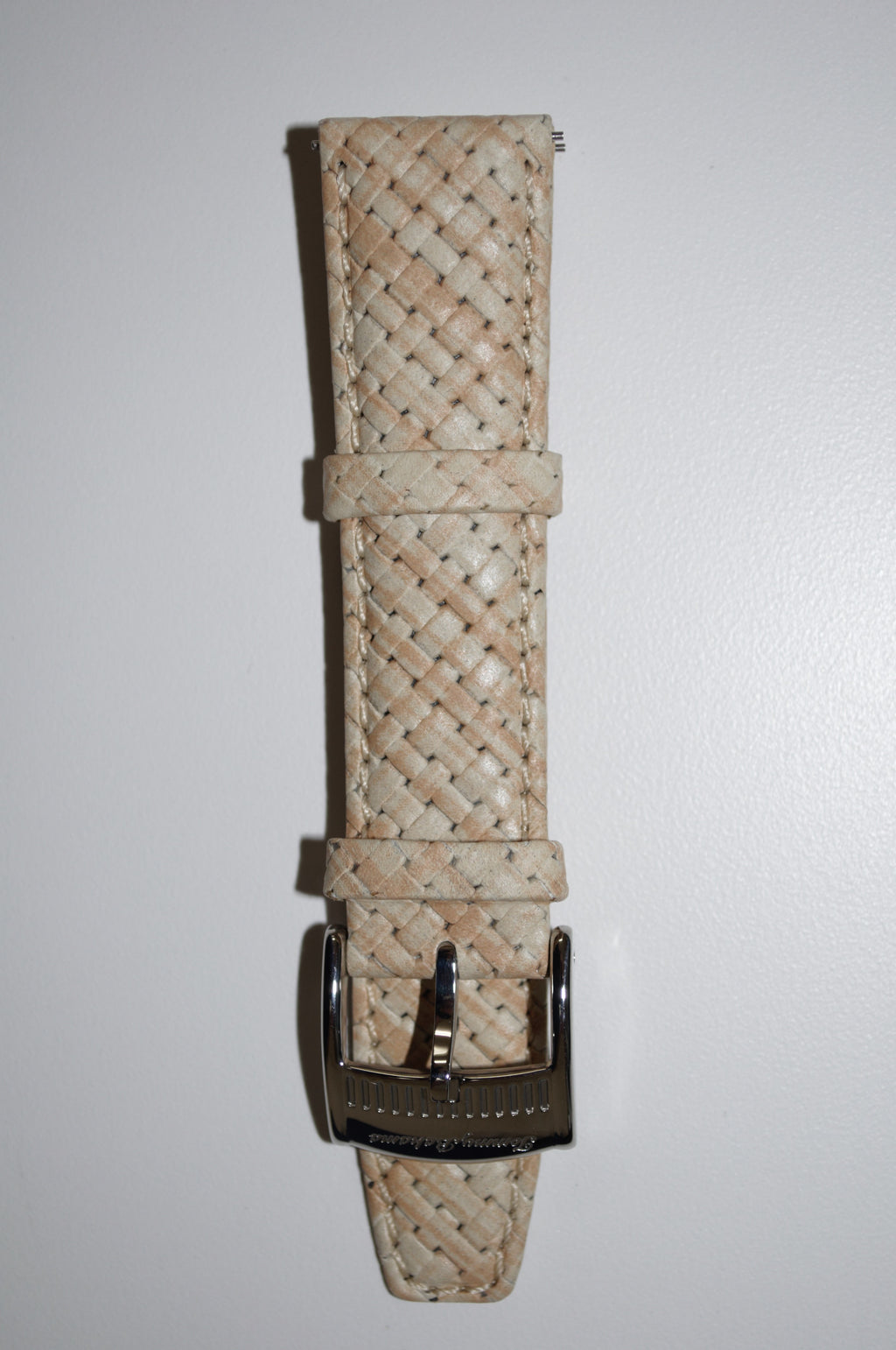 Men's Tommy Bahama 20MM Woven Khaki Watch Band