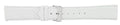 White Padded Stitch Leather Watch Band 22mm 115988