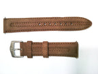 Wenger 19mm Light brown Leather Watch Band