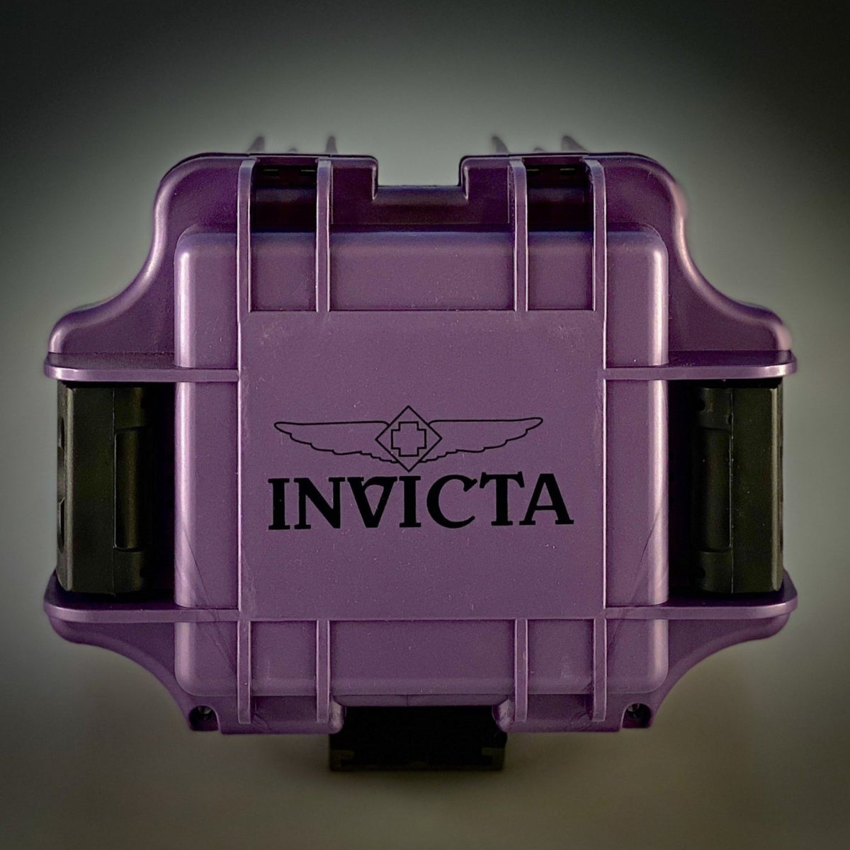 Plastic Invicta Watch Dive Case Single Slot Purple