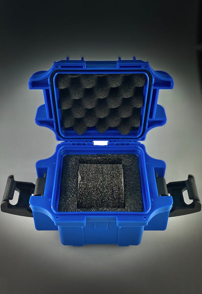 Plastic Invicta Watch Dive Case Single Slot Blue