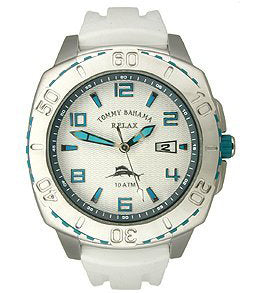 Tommy bahama white watch Clearance