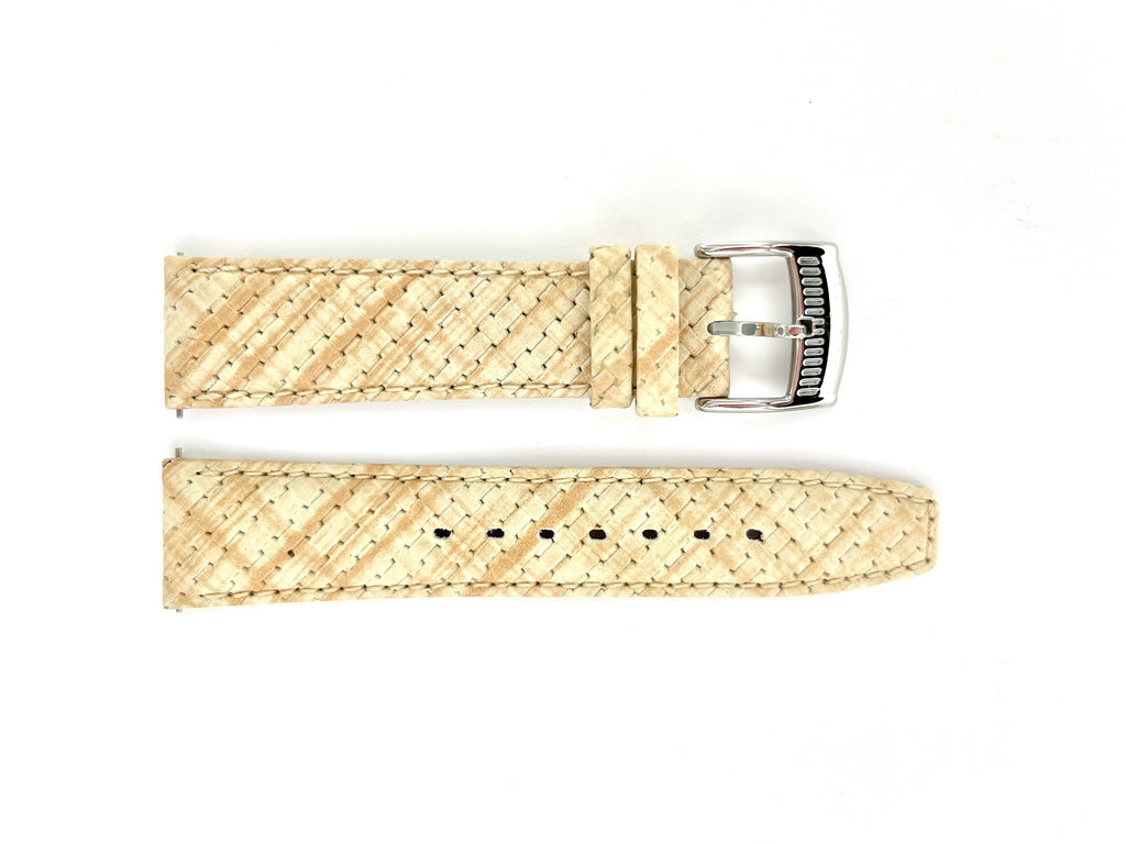 Men's Tommy Bahama 20MM Woven Khaki Watch Band