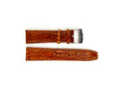 Men's Tommy Bahama 22MM Brown Alligator Watch Band